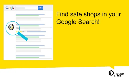 Trusted Shops Chrome Extension डाउनलोड करें – सुरक्षित ऑनलाइन शॉपिंग - Screenshot 1