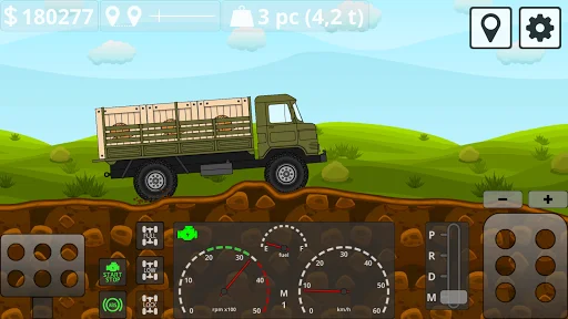 Mini Trucker APK डाउनलोड करें – बेहतरीन 2D ट्रक सिम्युलेटर गेम - Screenshot 7