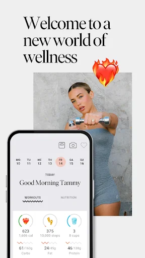 Tammy Fit App डाउनलोड करें – बेहतरीन वर्कआउट और डाइट प्लान पाएं - Screenshot 1