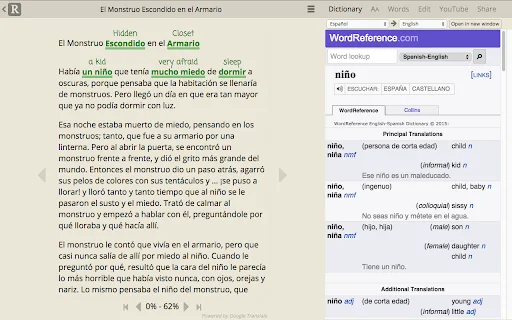 Readlang Web Reader डाउनलोड करें – भाषा सीखने का बेहतरीन टूल - Screenshot 4