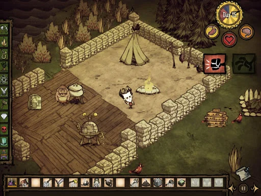Don’t Starve: Pocket Edition डाउनलोड करें – सर्वश्रेष्ठ सर्वाइवल गेम - Screenshot 1