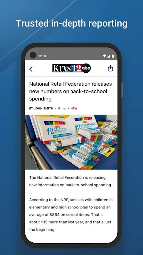 KTXS News Abilene डाउनलोड करें – स्थानीय समाचार और मौसम अपडेट - Screenshot 4