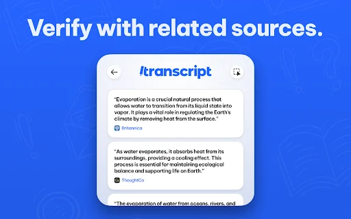 Transcript AI Homework Helper डाउनलोड करें – पढ़ाई में मदद पाएं - Screenshot 3