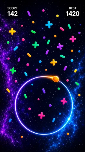 Rotating Ball: The Hard Game डाउनलोड करें – रिफ्लेक्स मास्टर गेम - Screenshot 3