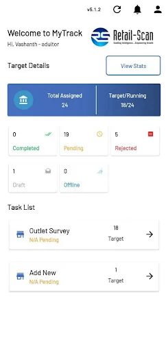 MyTrack by RetailScan डाउनलोड करें – सर्वश्रेष्ठ मोबाइल डेटा संग्रह ऐप - Screenshot 4