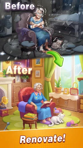Wood Sort: Story Match Puzzle डाउनलोड करें – मजेदार कलर पज़ल गेम - Screenshot 18