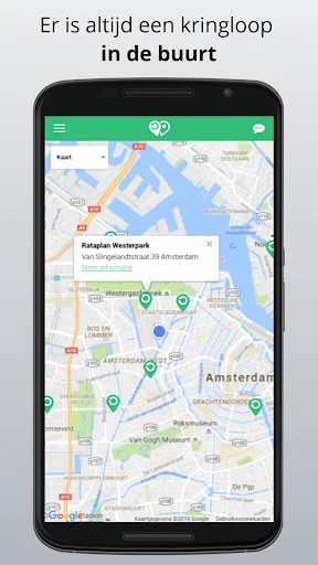 Kringloop App डाउनलोड करें – नीदरलैंड और बेल्जियम के थ्रिफ्ट स्टोर खोजें - Screenshot 2