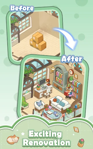 Cozy Room: Home Design Game डाउनलोड करें – आरामदायक डेकोरेशन गेम - Screenshot 24