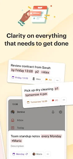 Todoist डाउनलोड करें: अपने कार्यों को व्यवस्थित करें और उत्पादकता बढ़ाएं - Screenshot 2