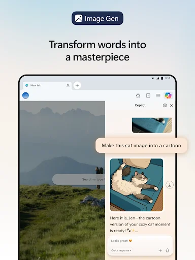 Microsoft Edge Beta डाउनलोड करें – AI और Copilot के साथ तेज़ ब्राउज़िंग - Screenshot 13
