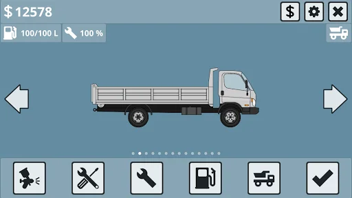 Mini Trucker APK डाउनलोड करें – बेहतरीन 2D ट्रक सिम्युलेटर गेम - Screenshot 1