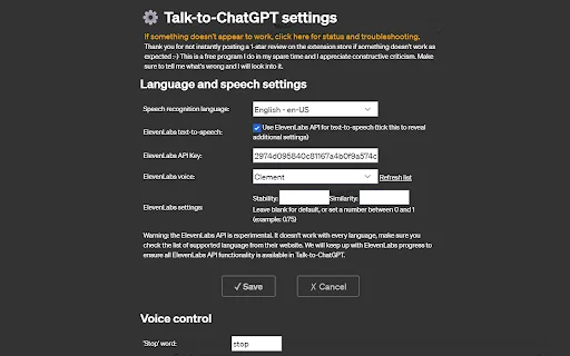 Talk-to-ChatGPT डाउनलोड करें – वॉयस के माध्यम से ChatGPT से बात करें - Screenshot 2