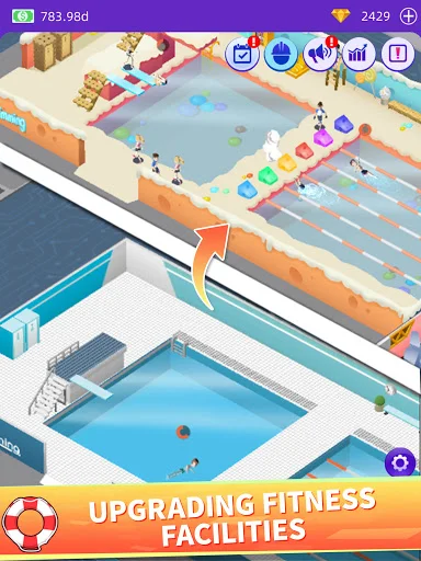 Idle GYM Sports डाउनलोड करें – बेस्ट जिम सिम्युलेटर गेम - Screenshot 16