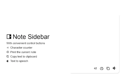 Note Sidebar डाउनलोड करें – ब्राउज़र में नोट्स के लिए सर्वश्रेष्ठ एक्सटेंशन - Screenshot 2