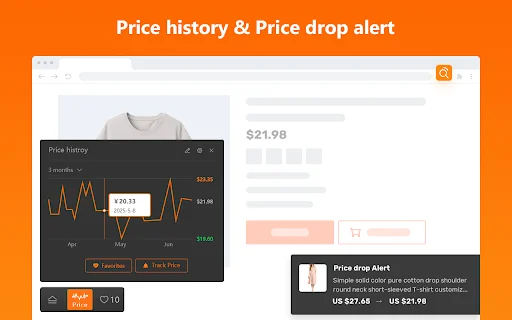 AiPrice (AliPrice) डाउनलोड करें – AliExpress प्राइस ट्रैकर और कूपन - Screenshot 2