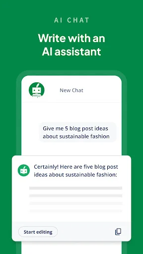 QuillBot AI Writing Assistant डाउनलोड करें – सर्वश्रेष्ठ AI राइटर - Screenshot 6