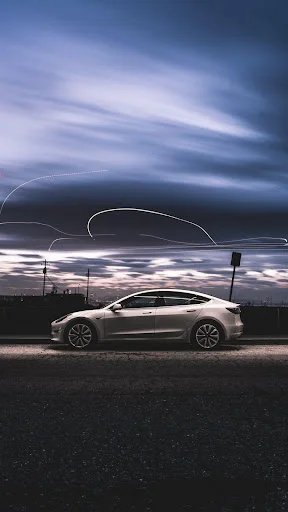 Tesla Model 3 वॉलपेपर डाउनलोड करें – 4K HD कार वॉलपेपर - Screenshot 13