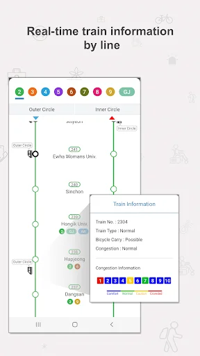 Seoul Subway – Official डाउनलोड करें – सियोल मेट्रो गाइड - Screenshot 15