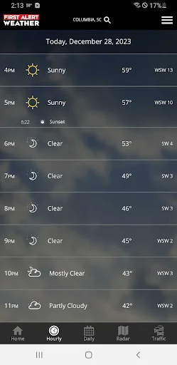 WIS News 10 FirstAlert Weather डाउनलोड करें – सटीक मौसम अपडेट - Screenshot 2
