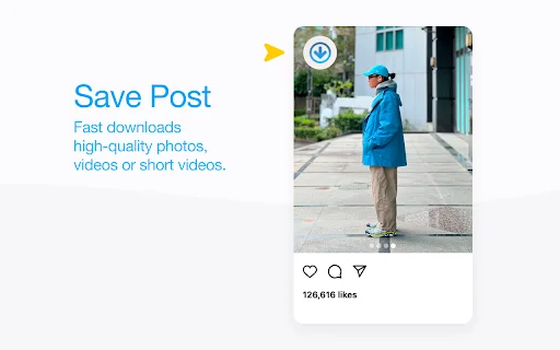 Save Story for Instagram डाउनलोड करें – वीडियो और स्टोरी सेवर - Screenshot 2