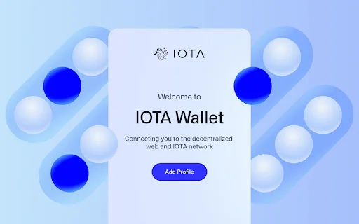 IOTA Wallet डाउनलोड करें – IOTA नेटवर्क के लिए सुरक्षित क्रिप्टो वॉलेट - Screenshot 1