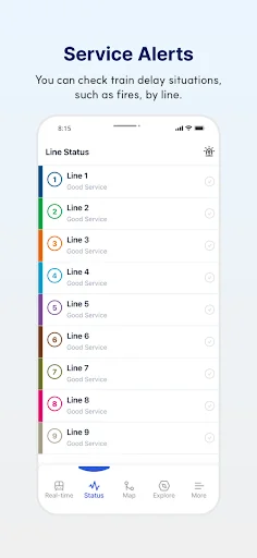Seoul Subway – Official डाउनलोड करें – सियोल मेट्रो गाइड - Screenshot 5