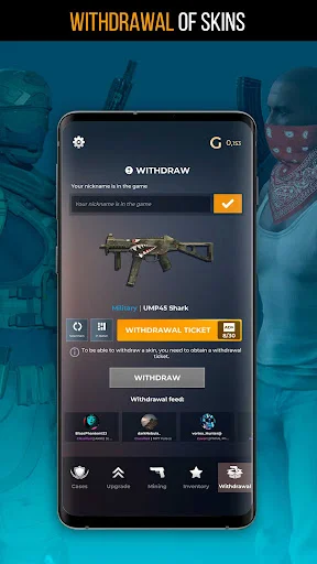 Standon 2 Case Simulator डाउनलोड करें – बेहतरीन स्किन सिम्युलेटर - Screenshot 1