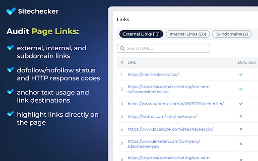 Website SEO Checker डाउनलोड करें – मुफ्त ऑन-पेज SEO रिपोर्ट - Screenshot 2