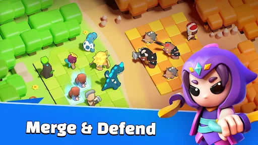 Merge War: Super Legion Master डाउनलोड करें – बेस्ट ऑफलाइन ऑटो चेस - Screenshot 16