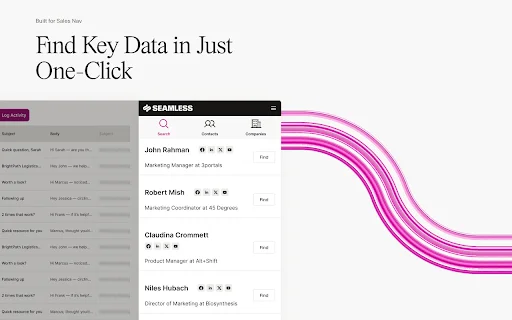 Seamless.AI डाउनलोड करें – सेल्स प्रॉस्पेक्टिंग और लीड जनरेशन टूल - Screenshot 4