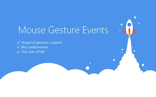 Mouse Gesture Events डाउनलोड करें – ब्राउज़र को माउस से कंट्रोल करें - Screenshot 1