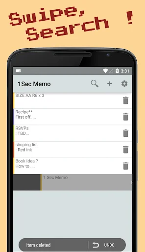1Sec Note डाउनलोड करें – Notion और Cloud के लिए सर्वश्रेष्ठ नोट ऐप - Screenshot 6