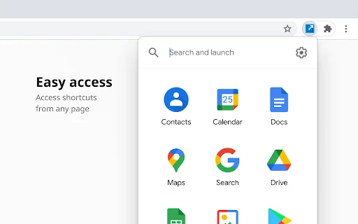 Shortcuts for Google डाउनलोड करें – सभी Google ऐप्स के लिए शॉर्टकट - Screenshot 1