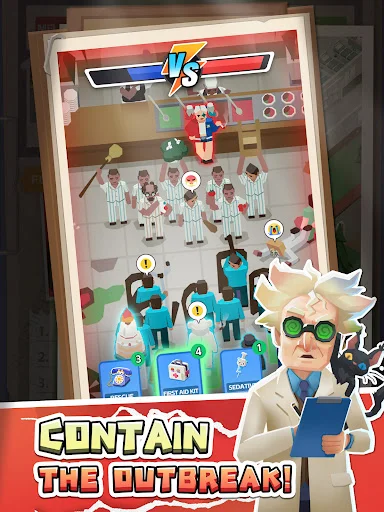 IDLE MAD HOUSE TYCOON डाउनलोड करें – क्रेज़ी हॉस्पिटल गेम - Screenshot 8