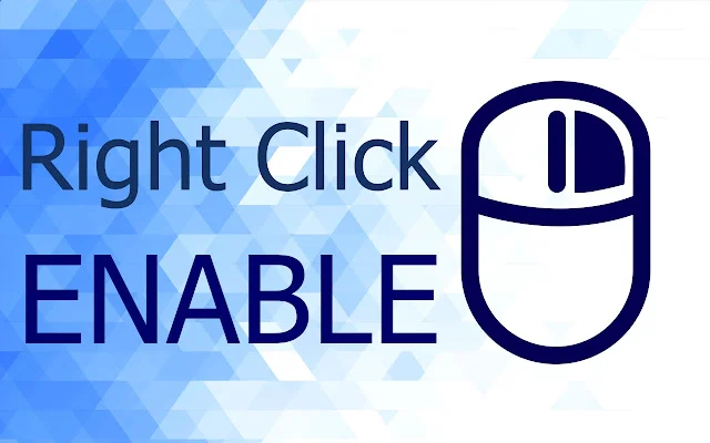 Enable Copy-Paste & Right-Click Mouse का उपयोग करें – Chrome के लिए - Screenshot 1