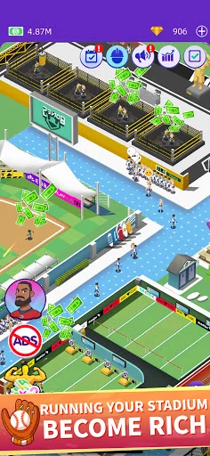 Idle GYM Sports डाउनलोड करें – बेस्ट जिम सिम्युलेटर गेम - Screenshot 1