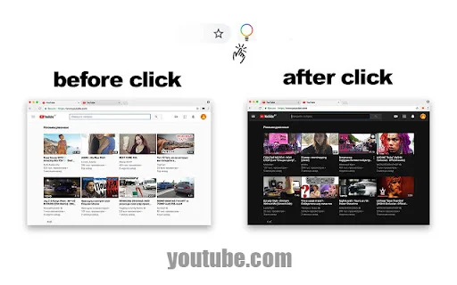 Dark Mode Chrome डाउनलोड करें – सभी वेबसाइटों के लिए डार्क मोड - Screenshot 1