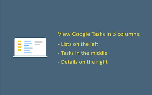 Full Screen for Google Tasks डाउनलोड करें – डेस्कटॉप के लिए बेस्ट ऐप - Screenshot 3