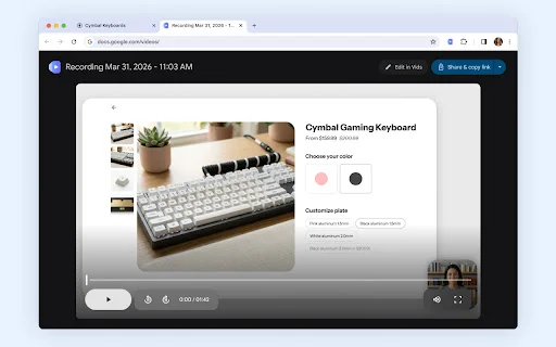 Google Vids Screen Recorder डाउनलोड करें – स्क्रीन रिकॉर्डिंग टूल - Screenshot 3