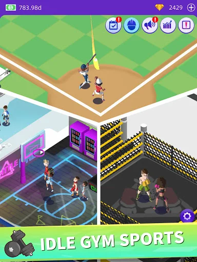 Idle GYM Sports डाउनलोड करें – बेस्ट जिम सिम्युलेटर गेम - Screenshot 18