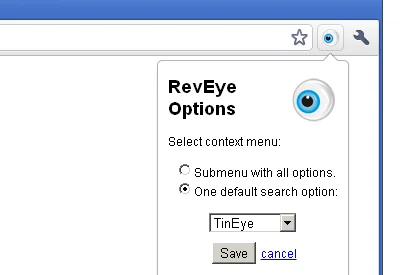 RevEye Reverse Image Search डाउनलोड करें – गूगल, बिंग और यांडेक्स पर इमेज खोजें - Screenshot 2