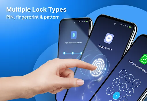 App Lock & Fingerprint Lock डाउनलोड करें – सुरक्षित ऐप सुरक्षा - Screenshot 2