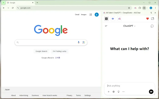 AI Sider डाउनलोड करें: ChatGPT, DeepSeek और Gemini साइडबार में - Screenshot 1