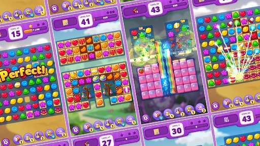 Lollipop: Sweet Taste Match 3 डाउनलोड करें – बेहतरीन पहेली गेम - Screenshot 18