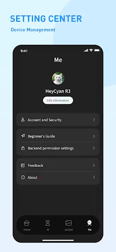 HeyCyan ऐप डाउनलोड करें – स्मार्ट ग्लास के लिए बेहतरीन कंट्रोल - Screenshot 3