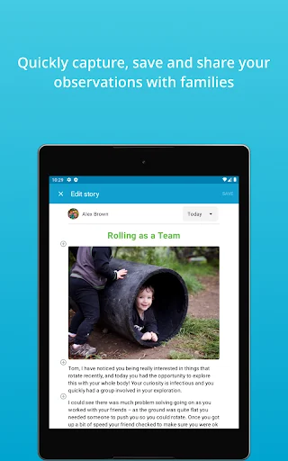 Storypark for Educators डाउनलोड करें – बच्चों की शिक्षा ट्रैक करें - Screenshot 8