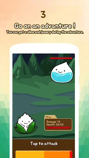 Slime Evolution डाउनलोड करें – प्यारा स्लाइम फार्म गेम मुफ्त में - Screenshot 3
