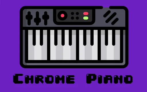 Chrome Piano डाउनलोड करें – ब्राउज़र पर पियानो बजाएं और सीखें - Screenshot 1