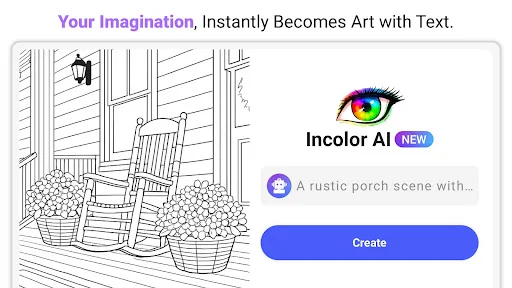 InColor™ डाउनलोड करें – बेहतरीन AI कलरिंग और ड्राइंग ऐप - Screenshot 18