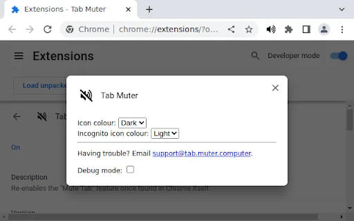Tab Muter डाउनलोड करें – क्रोम में टैब म्यूट करने का आसान तरीका - Screenshot 1